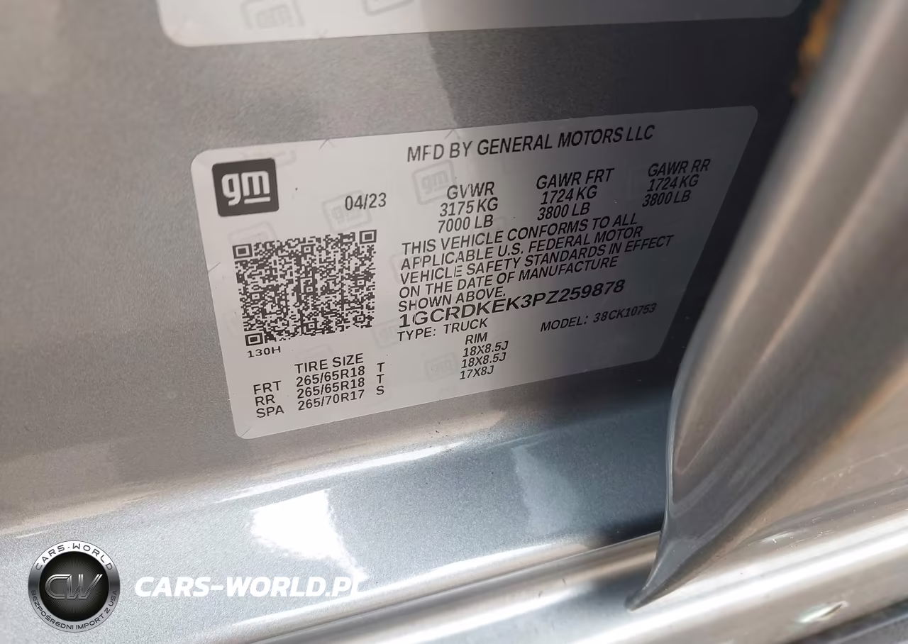 2023 Chevrolet Silverado 1500 4Wd Standard Bed Lt With 2Ft VIN:1GCRDKEK3PZ259878 - 9