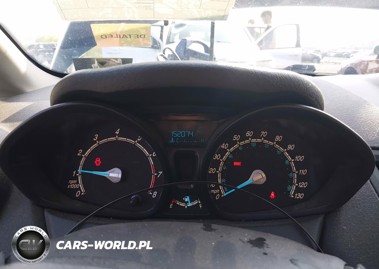 2014 Ford Fiesta S VIN:3FADP4TJ1EM127651 - 7