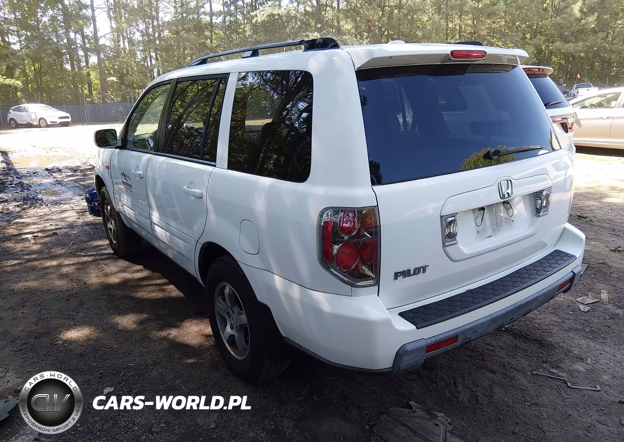 2008 Honda Pilot Ex-L VIN:5FNYF28518B026102 - 3