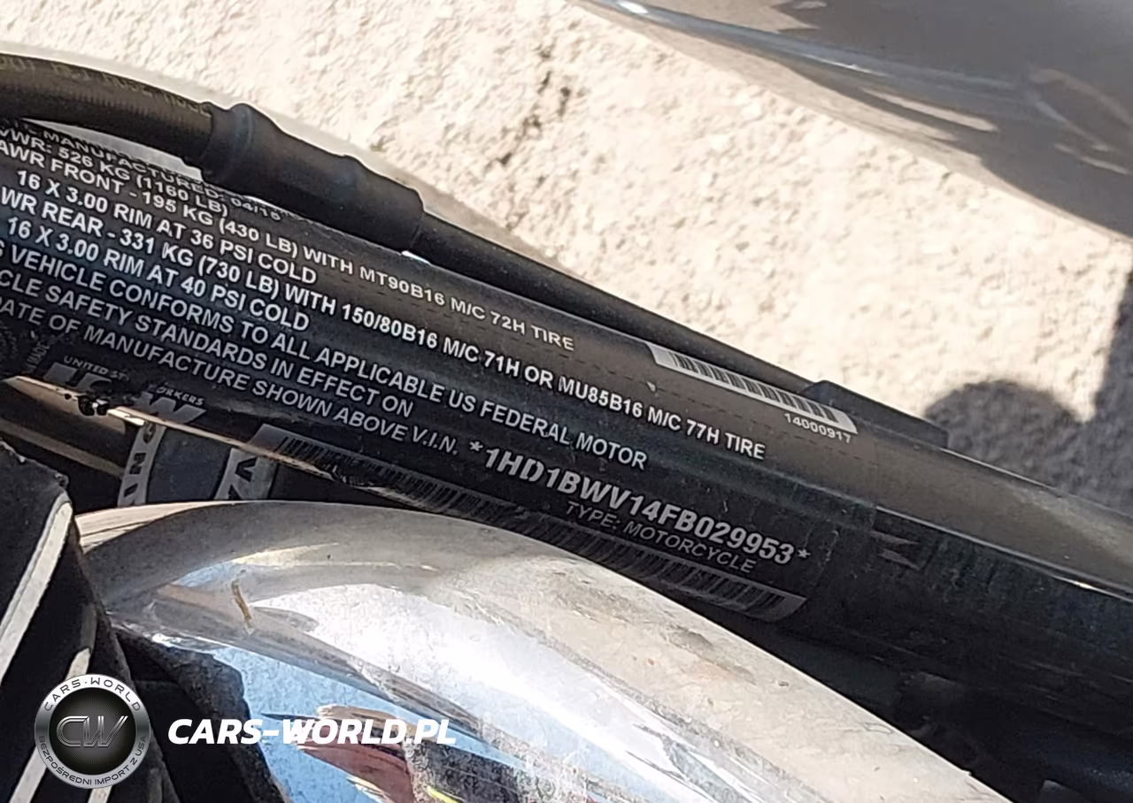 2015 Harley-Davidson Flstc Heritage Softail Classic VIN:1HD1BWV14FB029953 - 10