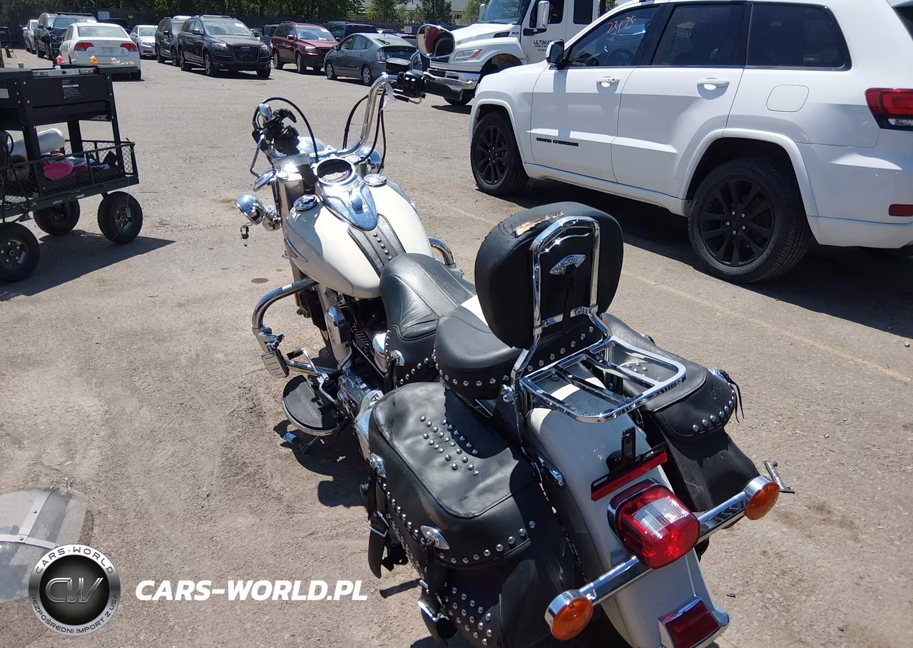 2015 Harley-Davidson Flstc Heritage Softail Classic VIN:1HD1BWV14FB029953 - 3