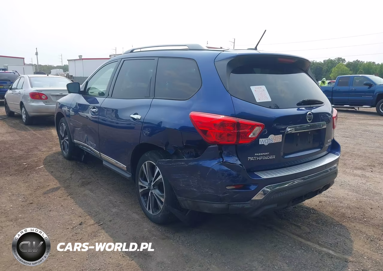 2018 Nissan Pathfinder Platinum VIN:5N1DR2MM1JC630671 - 3
