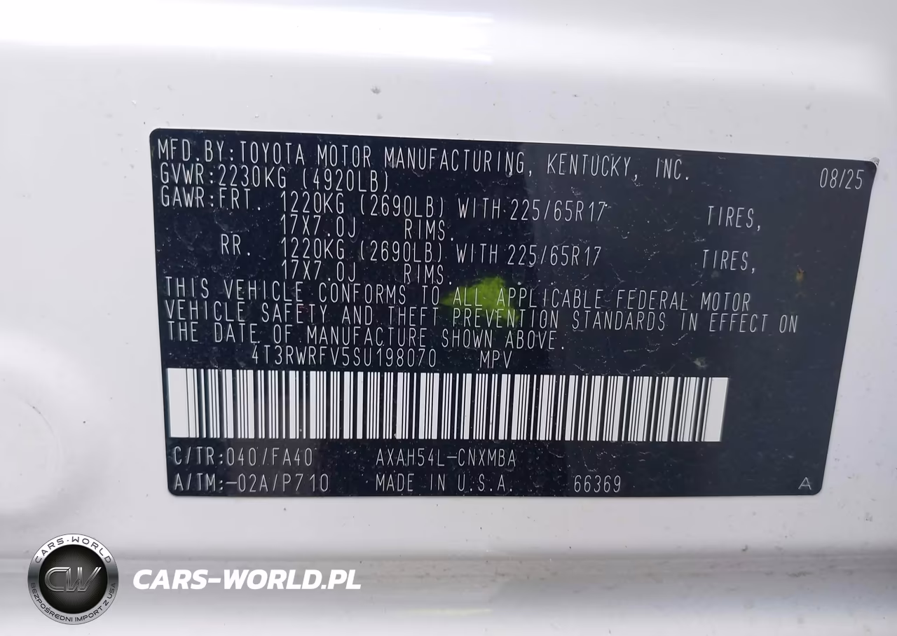 2025 Toyota Rav4 Hybrid Xle VIN:4T3RWRFV5SU198070 - 9