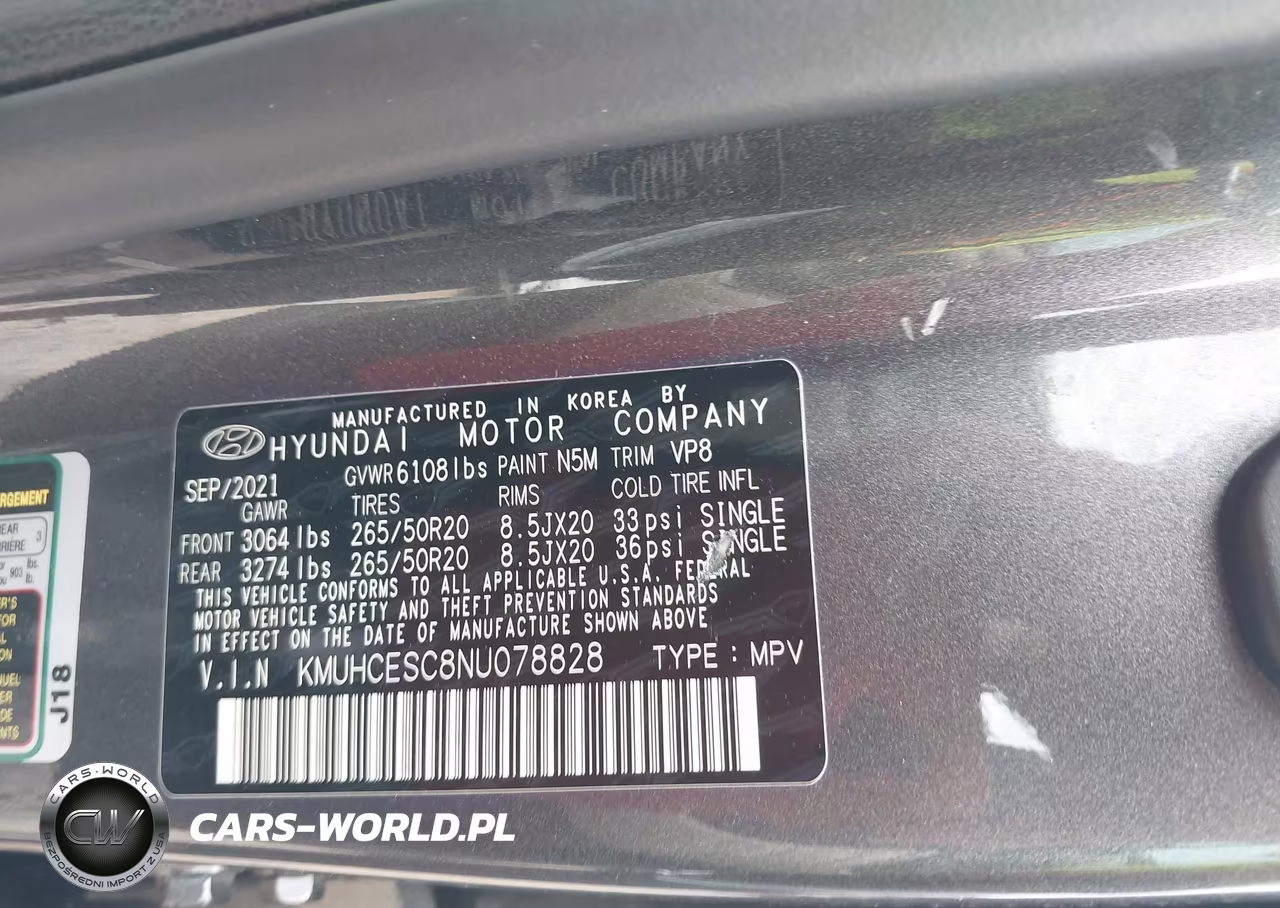 2022 Genesis Gv80 3.5T Awd VIN:KMUHCESC8NU078828 - 9