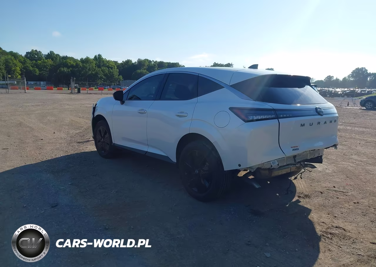 2025 Nissan Murano Sv VIN:5N1AZ3BS7SC105996 - 3
