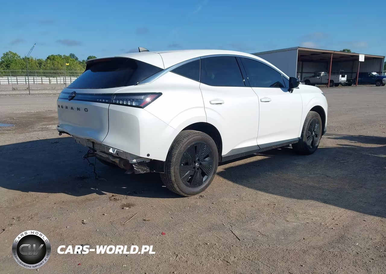 2025 Nissan Murano Sv VIN:5N1AZ3BS7SC105996 - 4