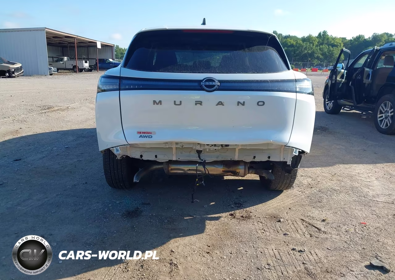 2025 Nissan Murano Sv VIN:5N1AZ3BS7SC105996 - 6