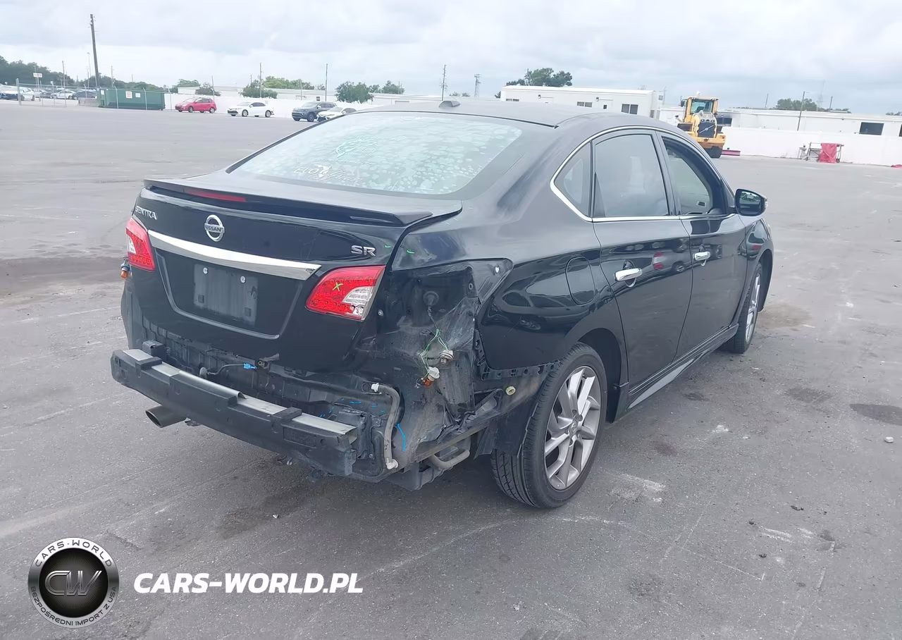 2015 Nissan Sentra Sr VIN:3N1AB7APXFY321967 - 4