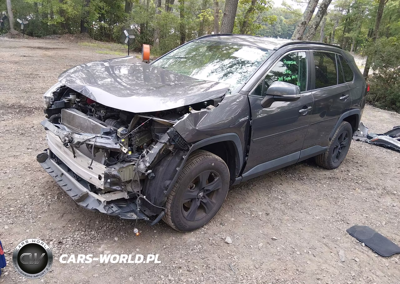 2019 Toyota Rav4 Hybrid Le VIN:2T3MWRFV7KW027511 - 2