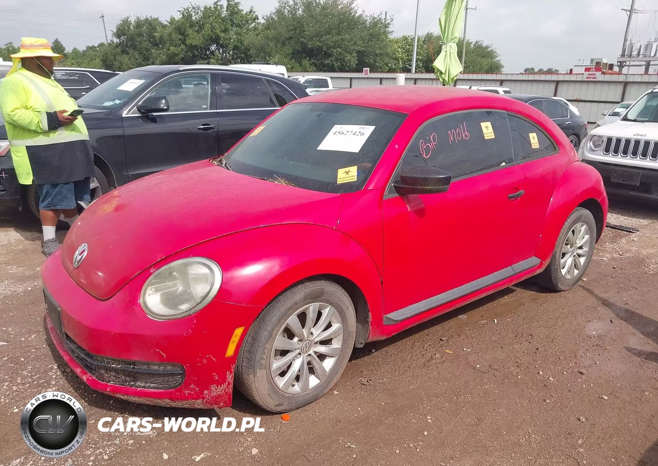 2014 Volkswagen Beetle 1.8T Entry VIN:3VWF17AT8EM638054 - 2