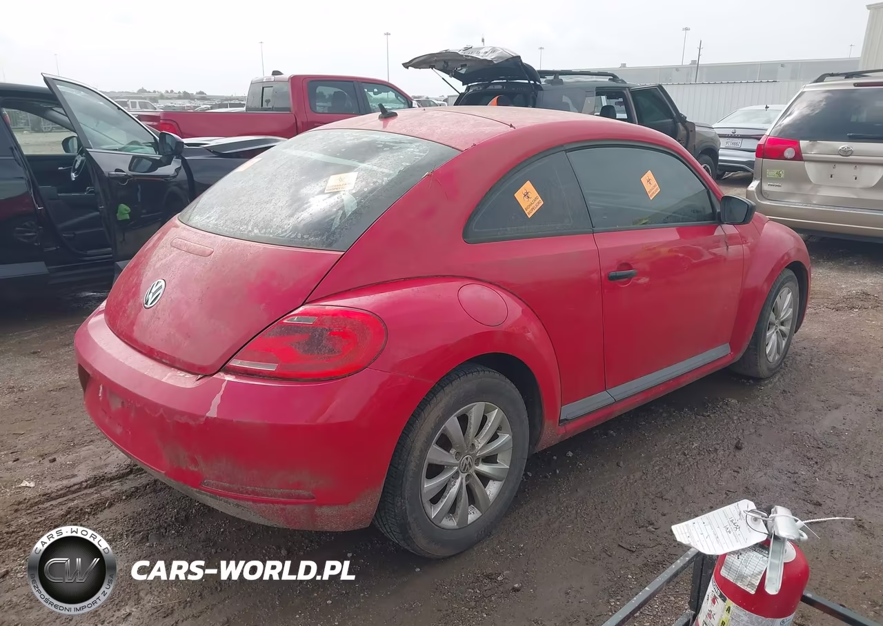 2014 Volkswagen Beetle 1.8T Entry VIN:3VWF17AT8EM638054 - 4
