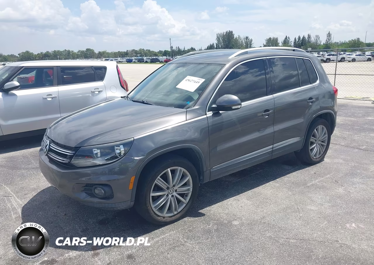 2013 Volkswagen Tiguan Se VIN:WVGAV3AX1DW571563 - 2