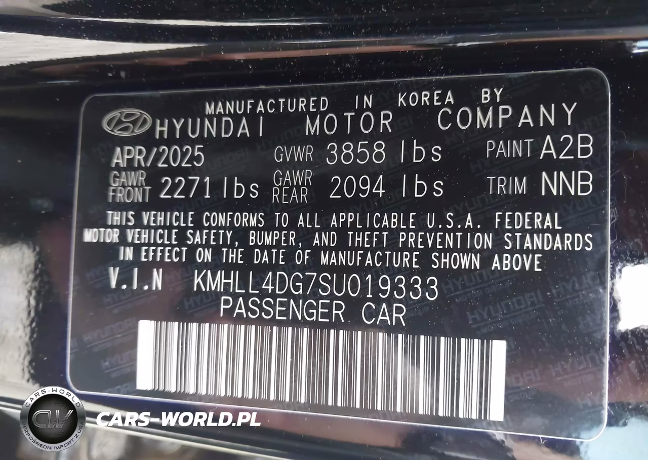 2025 Hyundai Elantra Se VIN:KMHLL4DG7SU019333 - 9