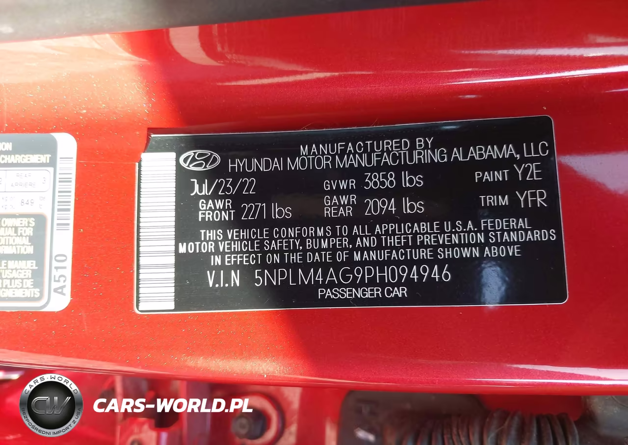 2023 Hyundai Elantra Sel VIN:5NPLM4AG9PH094946 - 9