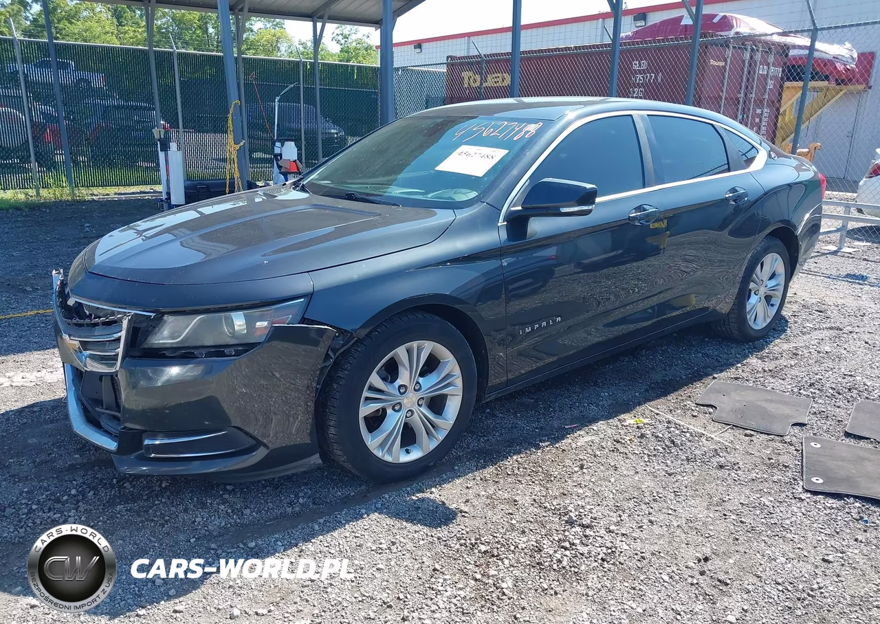 2014 Chevrolet Impala 2Lt VIN:2G1125S37E9186208 - 2