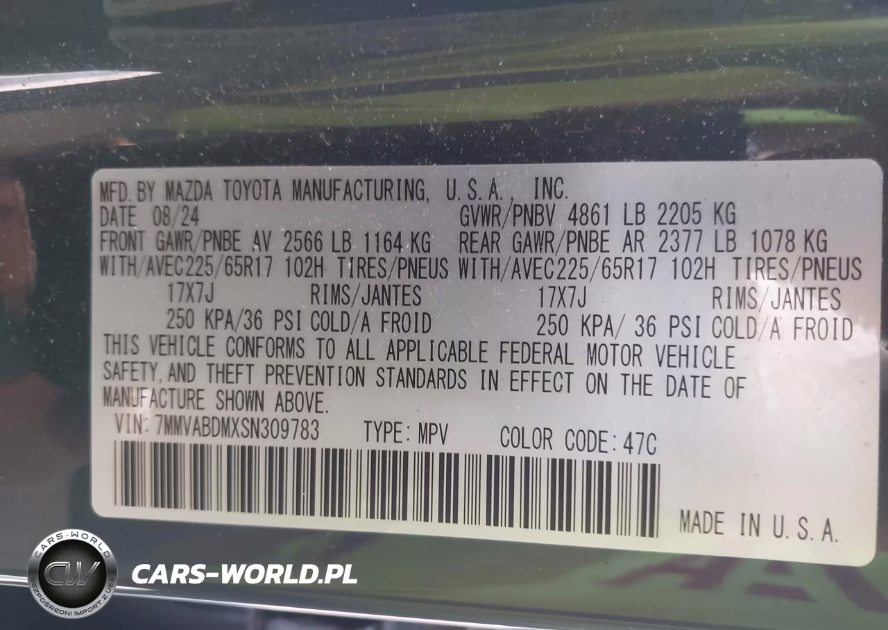 2025 Mazda Cx-50 2.5 S Premium Package VIN:7MMVABDMXSN309783 - 9