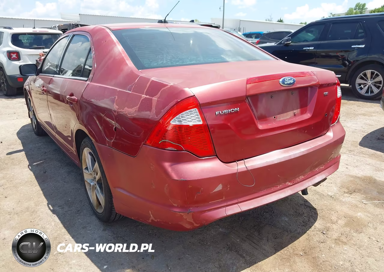 2010 Ford Fusion Se VIN:3FAHP0HA4AR139471 - 3