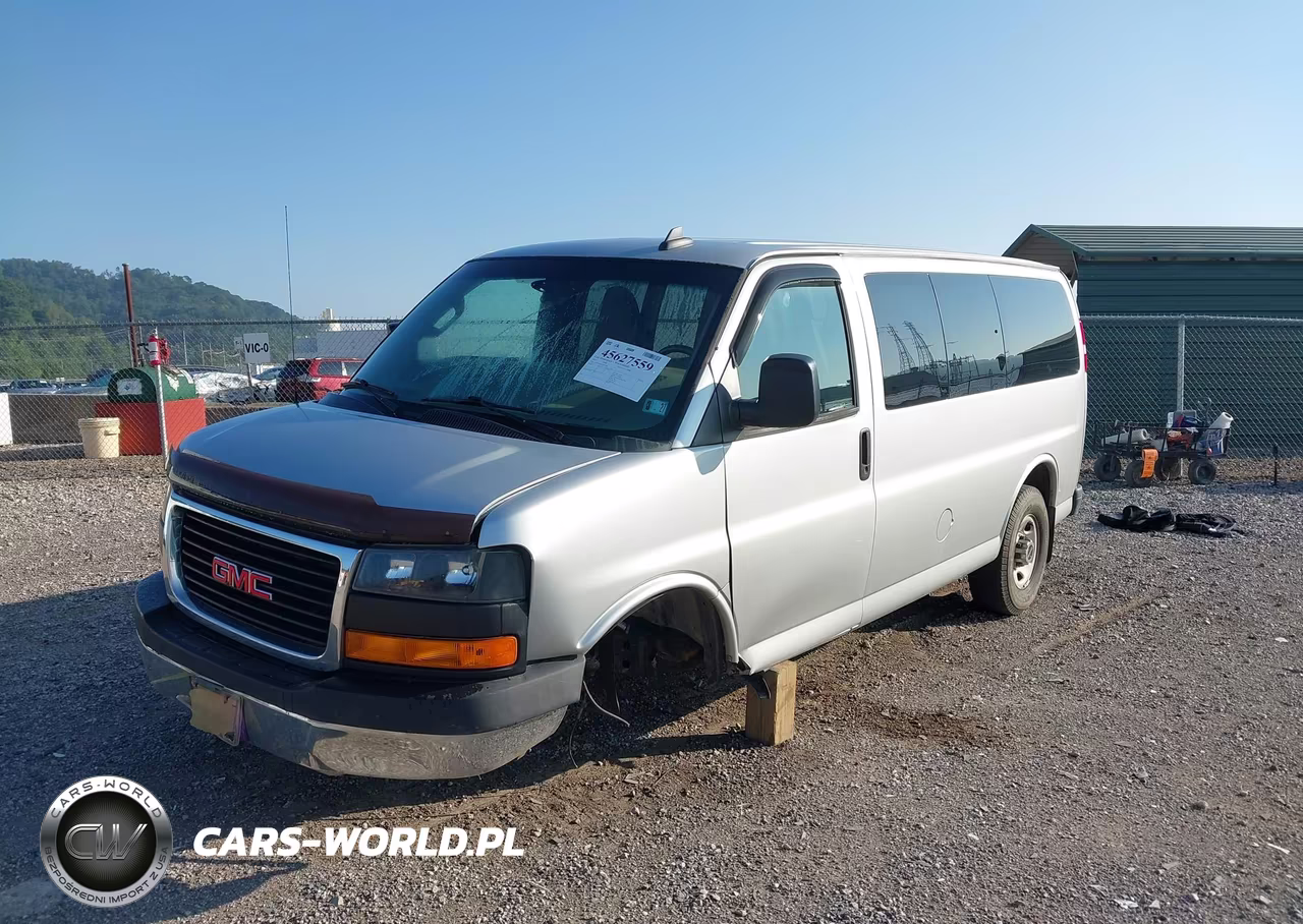 2017 GMC Savana 2500 Lt VIN:1GJW7FFG2H1307228 - 2