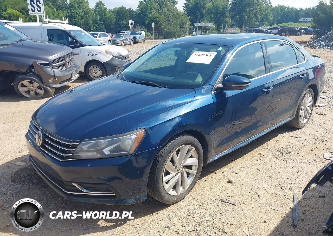 2018 Volkswagen Passat 2.0T Se VIN:1VWBA7A35JC004226 - 2