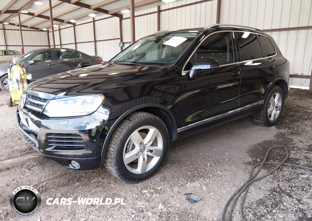 2012 Volkswagen Touareg Tdi Lux VIN:WVGEK9BP4CD012126 - 2