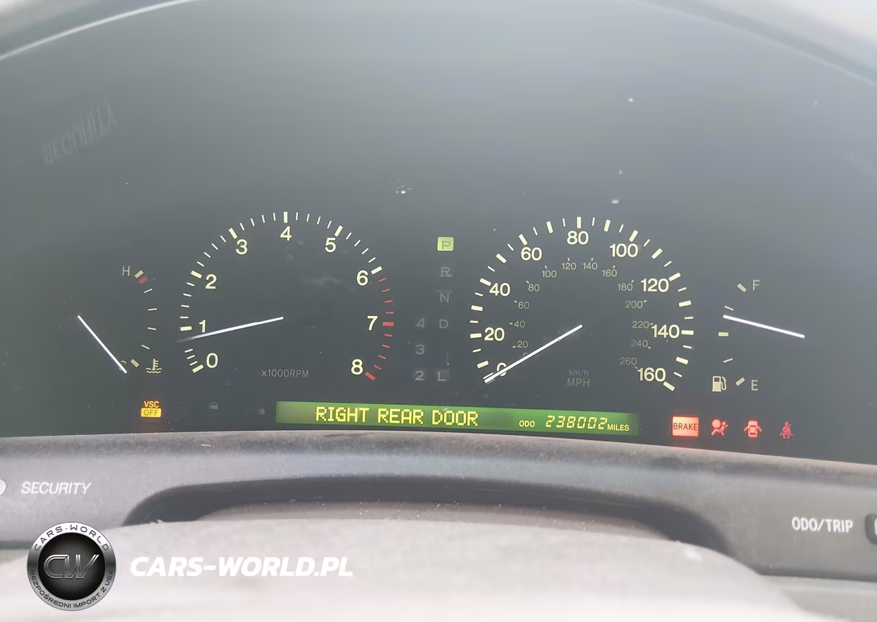 2000 Lexus Ls 400 VIN:JT8BH28F4Y0181572 - 7