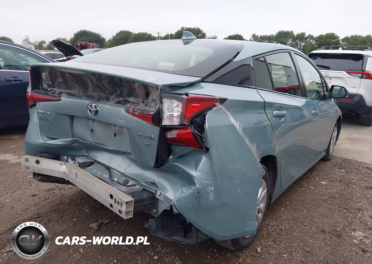 2021 Toyota Prius L Eco VIN:JTDKAMFU7M3151526 - 4