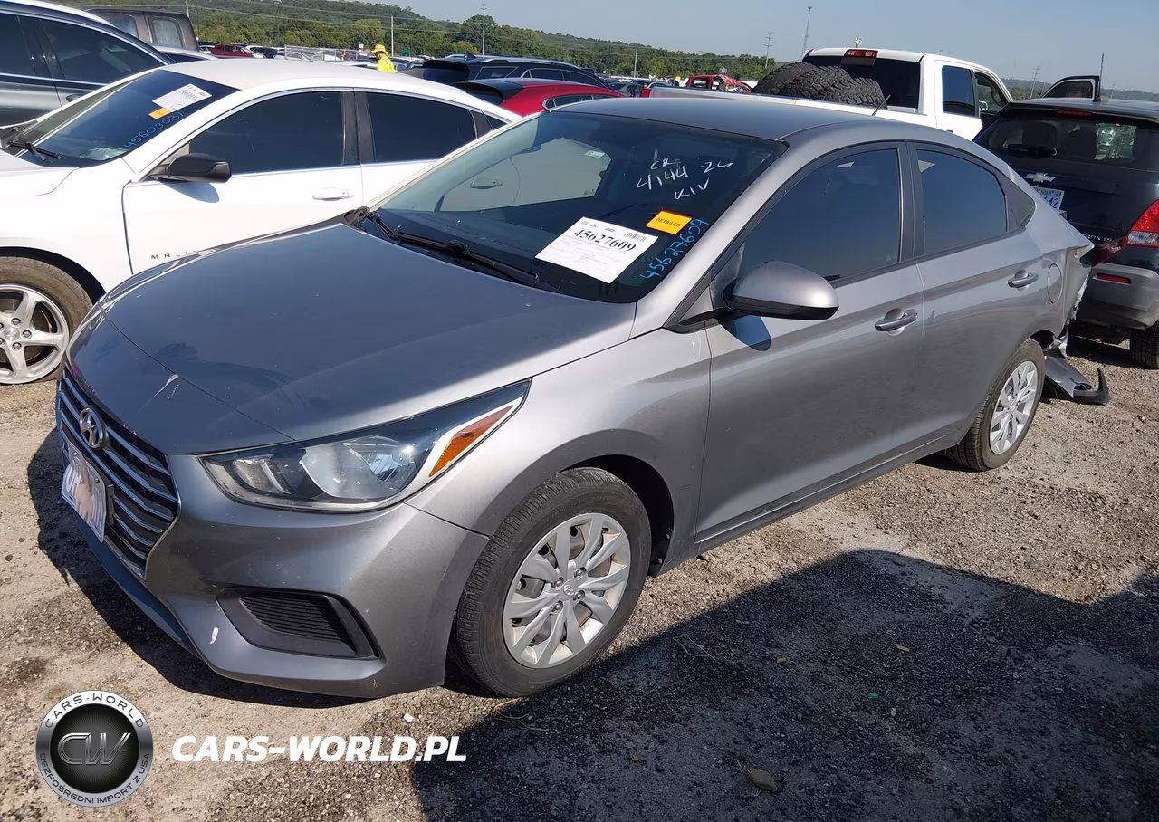 2021 Hyundai Accent Se VIN:3KPC24A64ME153172 - 2