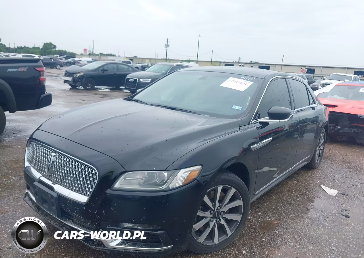 2017 Lincoln Continental Livery VIN:1LN6L9UK0H5609598 - 2