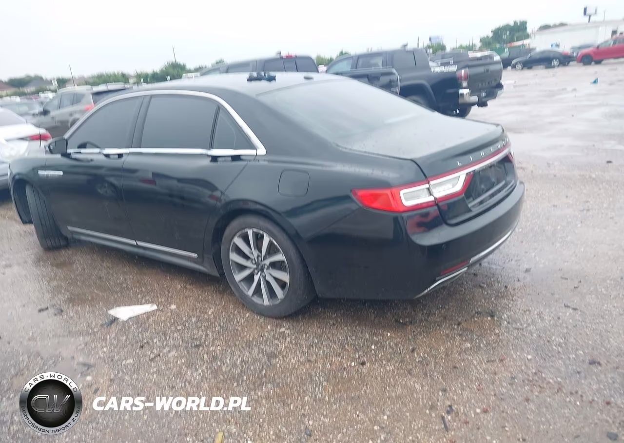 2017 Lincoln Continental Livery VIN:1LN6L9UK0H5609598 - 3