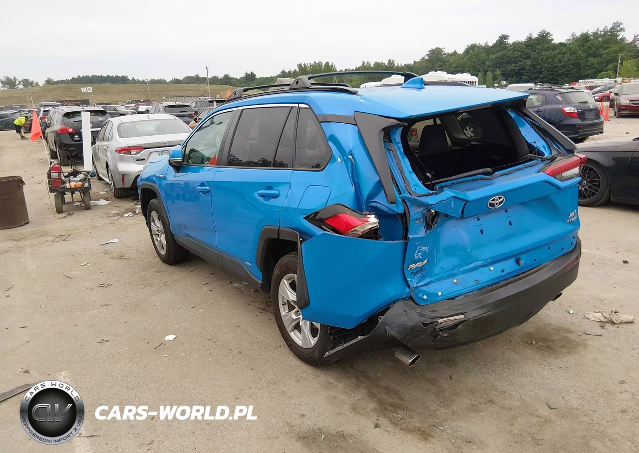 2019 Toyota Rav4 Hybrid Xle VIN:2T3RWRFV0KW030949 - 3