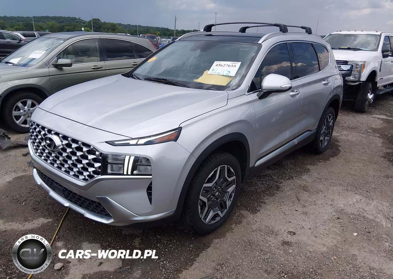 2022 Hyundai Santa Fe Hybrid Sel Premium VIN:KM8S3DA1XNU055498 - 2