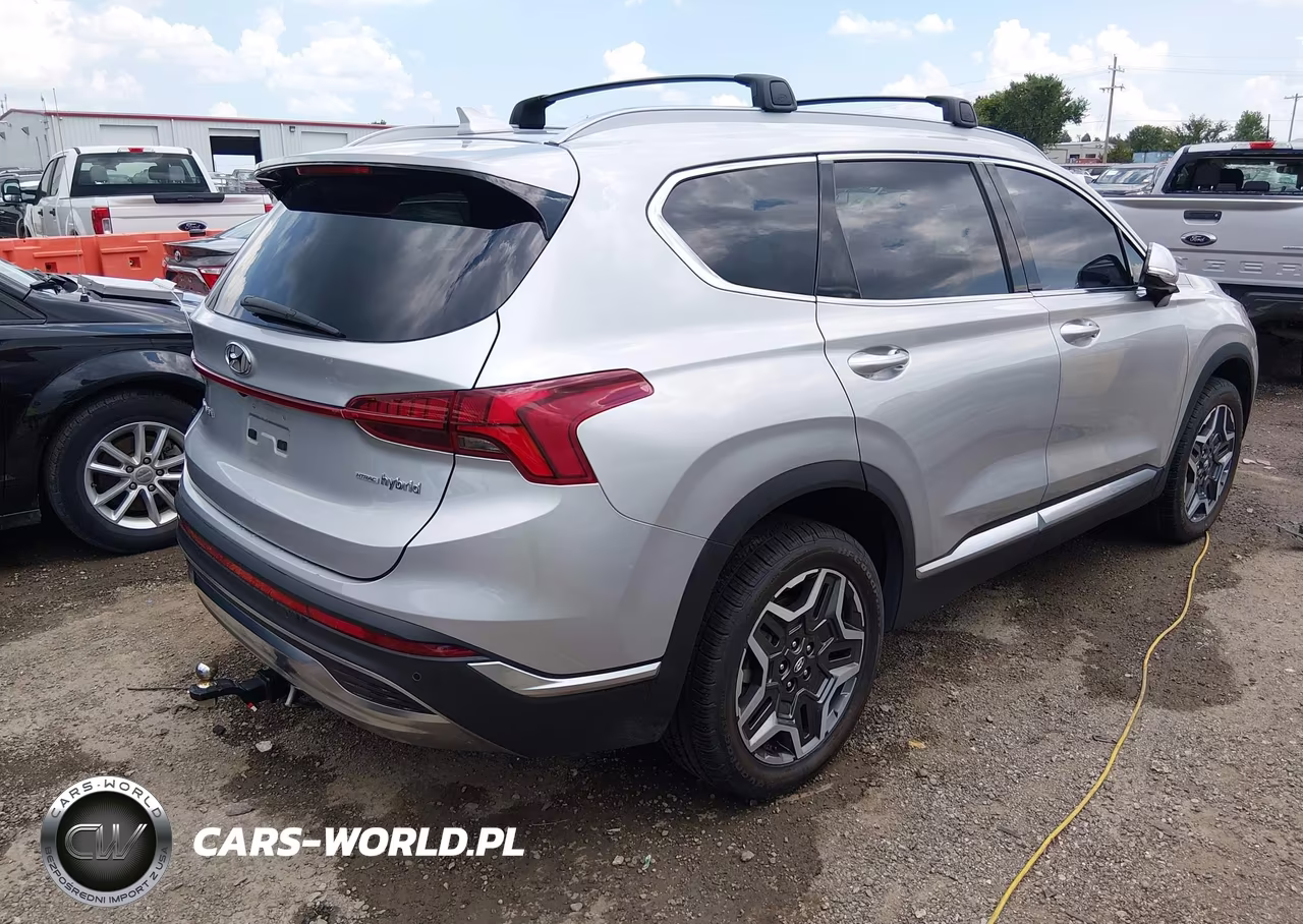 2022 Hyundai Santa Fe Hybrid Sel Premium VIN:KM8S3DA1XNU055498 - 4