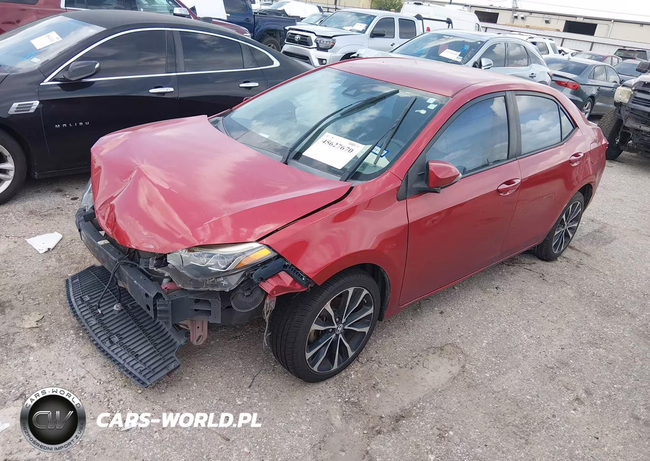 2017 Toyota Corolla Se VIN:5YFBURHE1HP633819 - 2