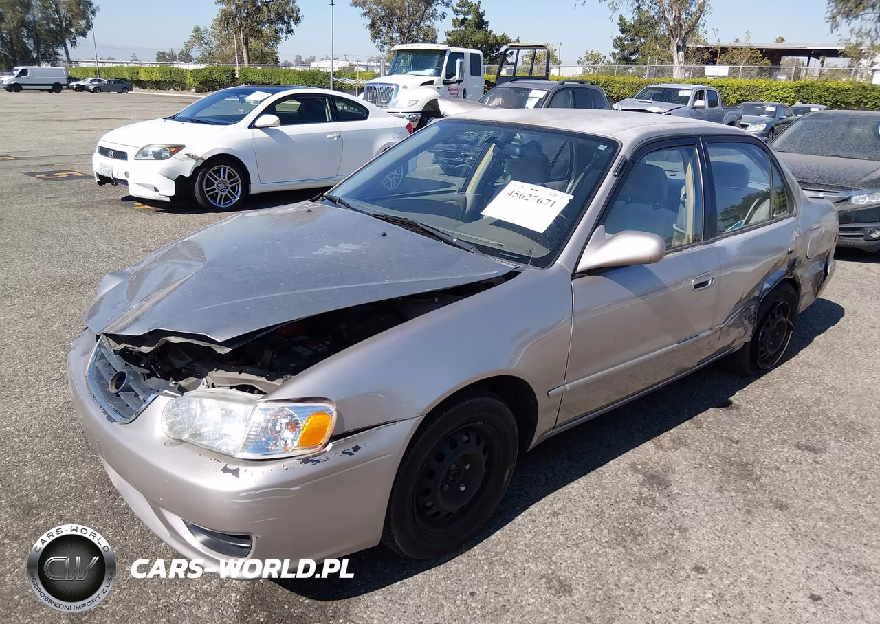 2001 Toyota Corolla Le VIN:1NXBR12E41Z501573 - 2