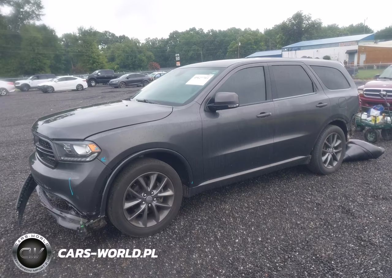 2017 Dodge Durango Gt Rwd VIN:1C4RDHDG4HC774411 - 2
