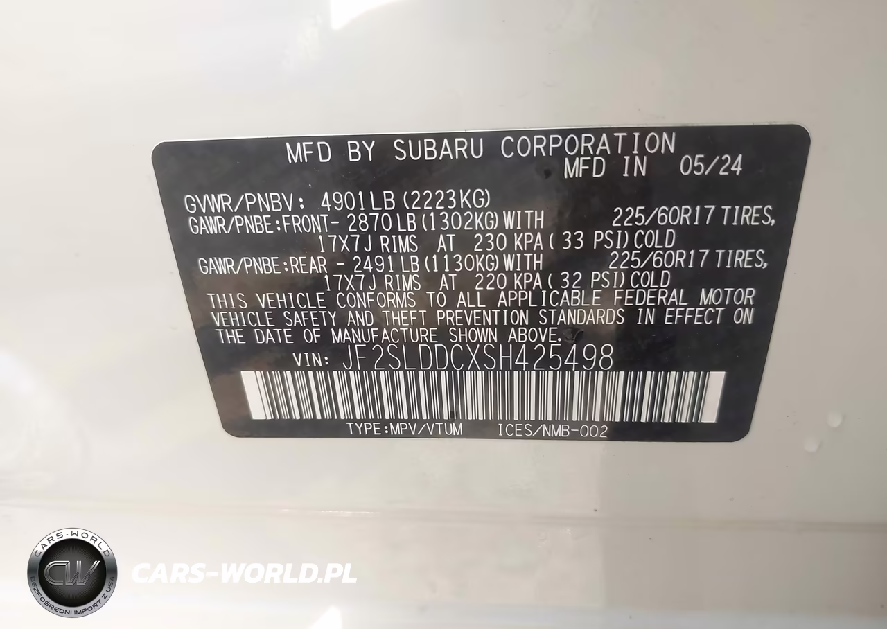 2025 Subaru Forester Premium VIN:JF2SLDDCXSH425498 - 9
