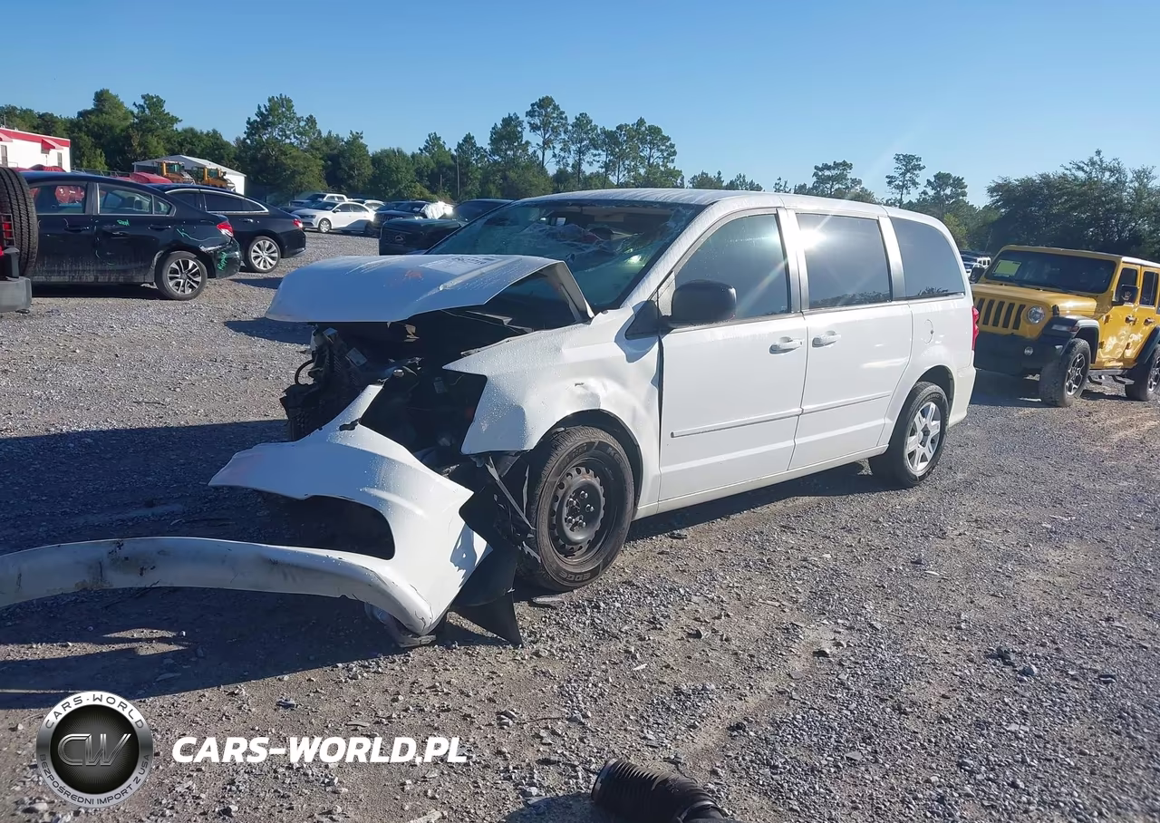 2012 Dodge Grand Caravan Se-Avp VIN:2C4RDGBG6CR218792 - 2