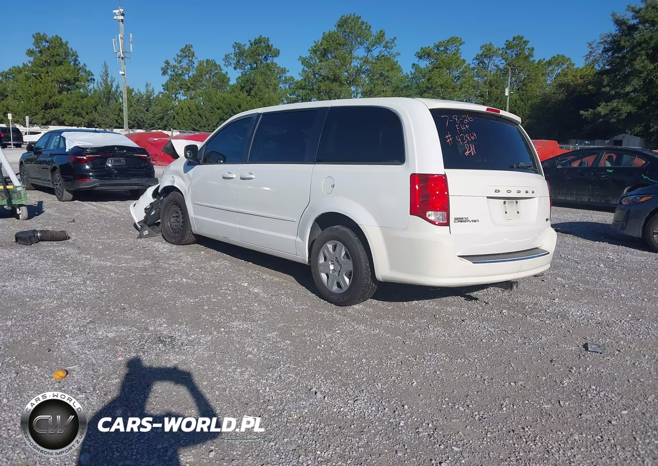 2012 Dodge Grand Caravan Se-Avp VIN:2C4RDGBG6CR218792 - 3
