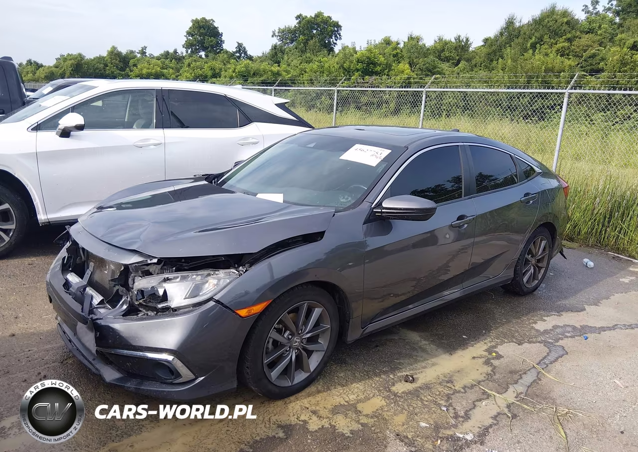 2019 Honda Civic Ex VIN:19XFC1F31KE009549 - 2