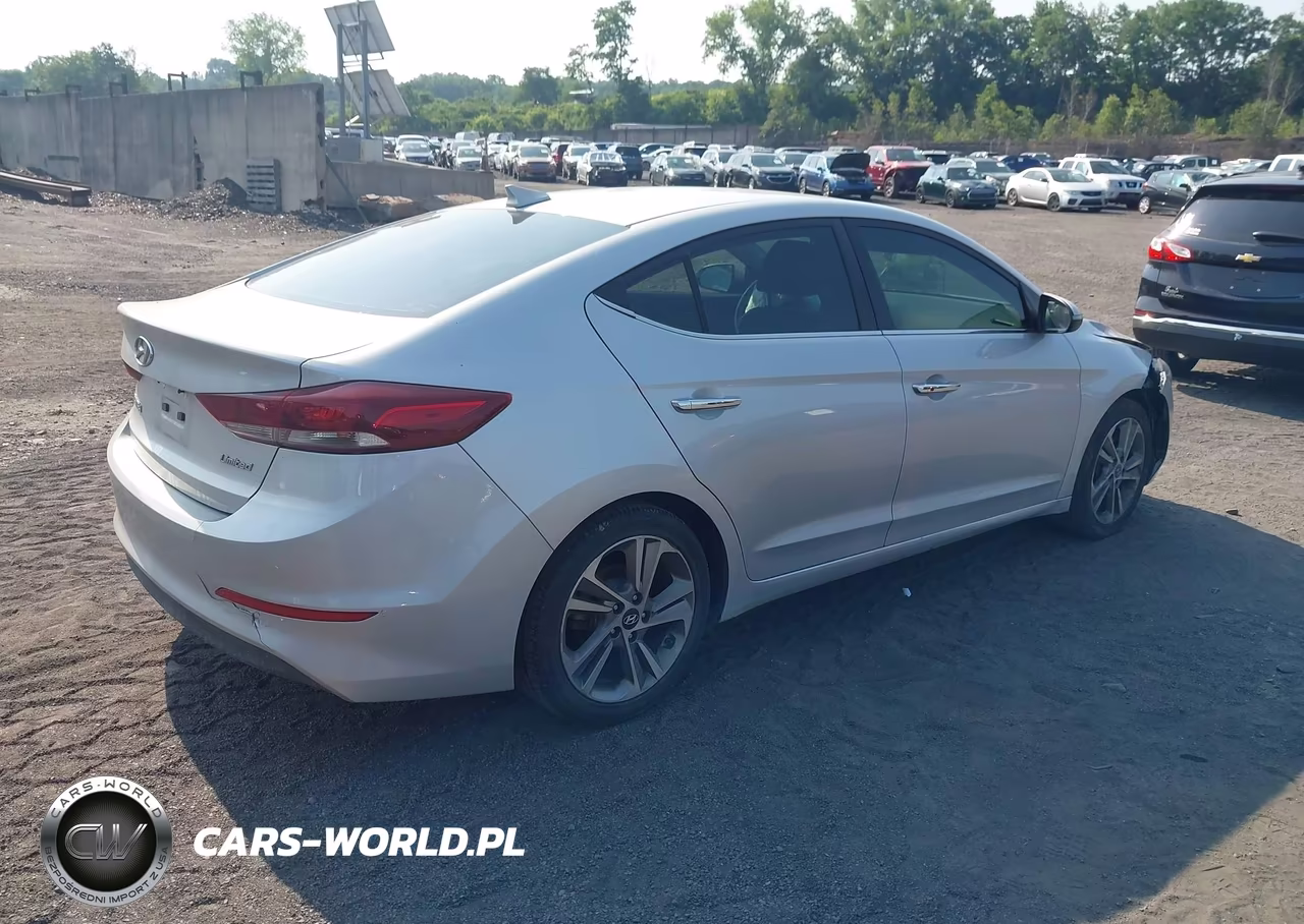 2017 Hyundai Elantra Limited VIN:KMHD84LF4HU266896 - 4