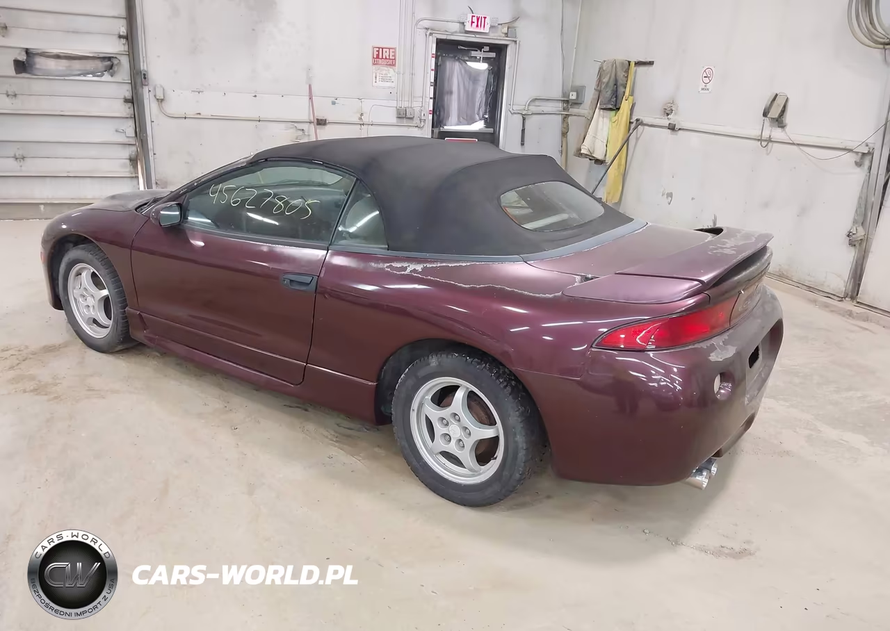 1998 Mitsubishi Eclipse Spyder Gs VIN:4A3AX35G3WE058099 - 3