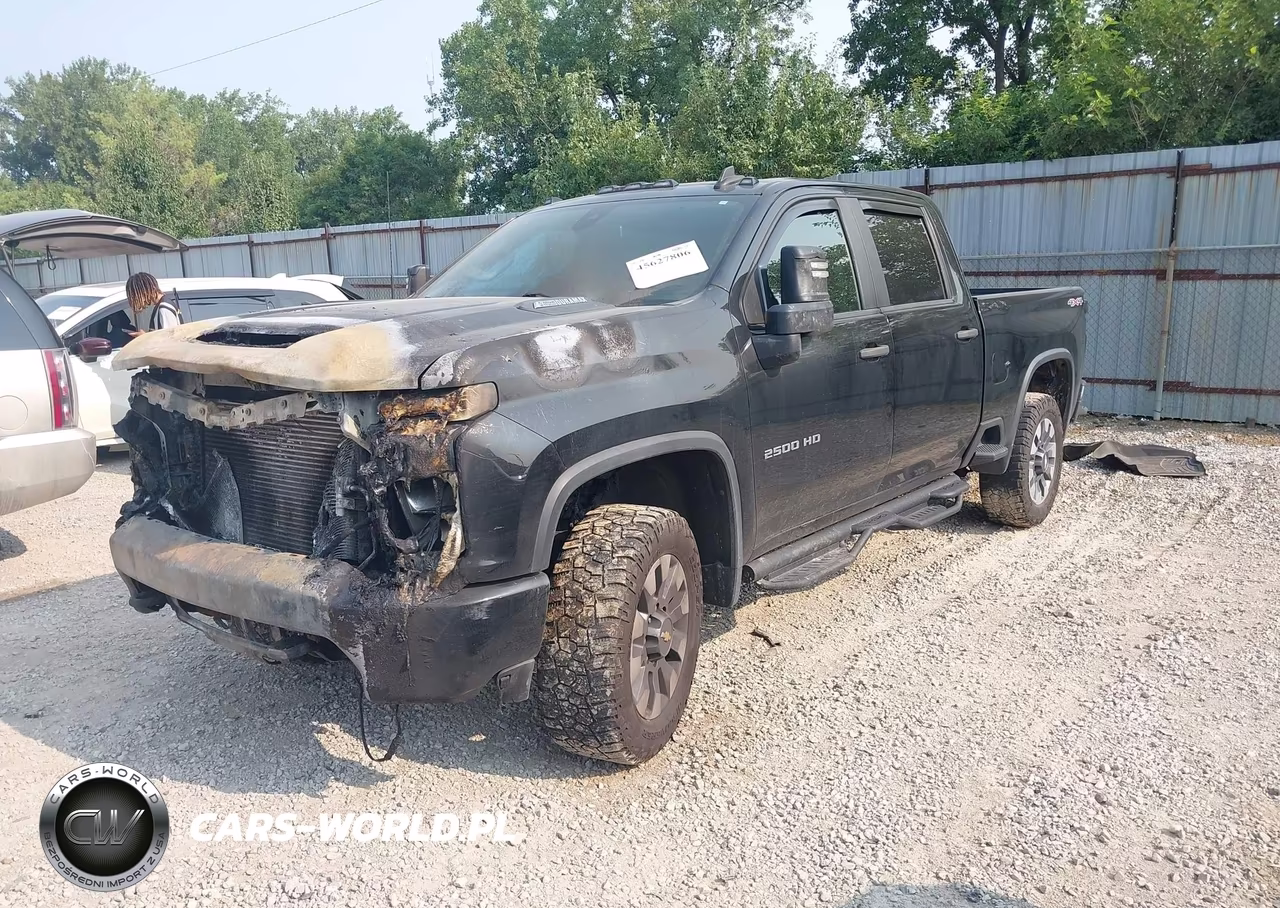 2021 Chevrolet Silverado 2500Hd 4Wd Standard Bed Custom VIN:1GC4YMEY8MF289602 - 2