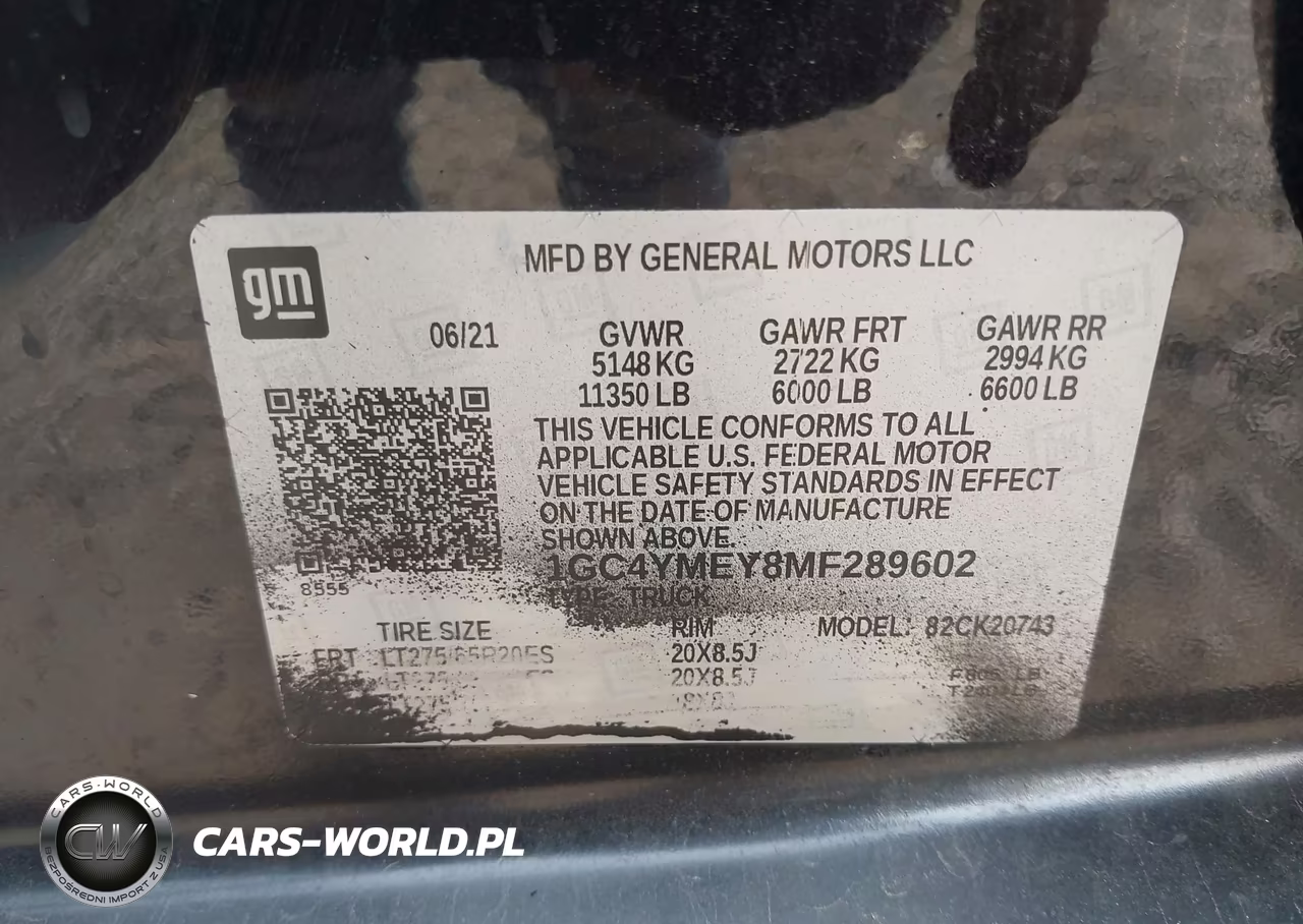 2021 Chevrolet Silverado 2500Hd 4Wd Standard Bed Custom VIN:1GC4YMEY8MF289602 - 9
