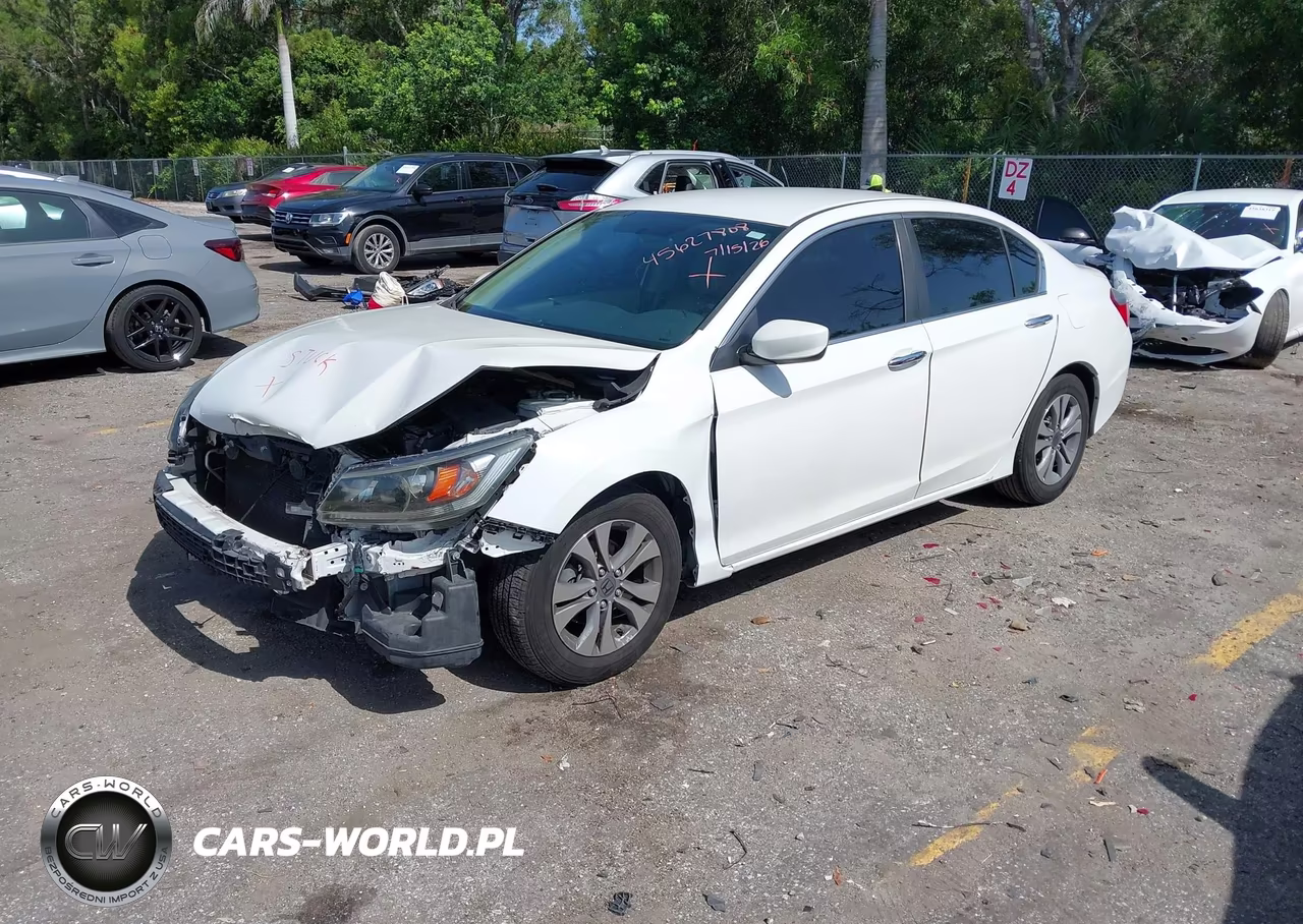 2014 Honda Accord Lx VIN:1HGCR2F3XEA232186 - 2
