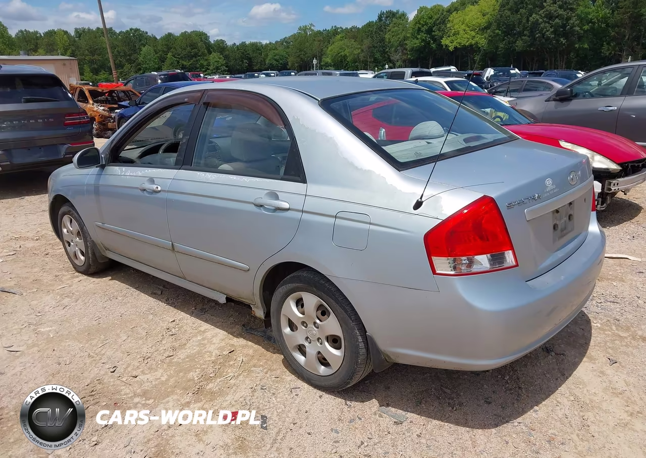 2008 Kia Spectra Lx VIN:KNAFE121885558746 - 3