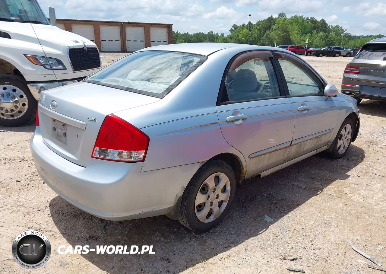2008 Kia Spectra Lx VIN:KNAFE121885558746 - 4