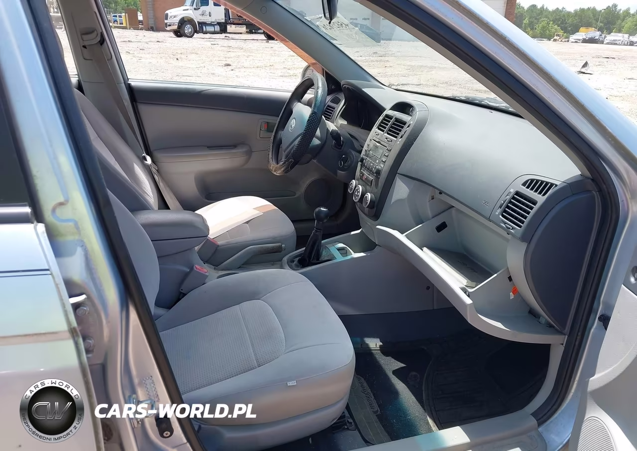 2008 Kia Spectra Lx VIN:KNAFE121885558746 - 5