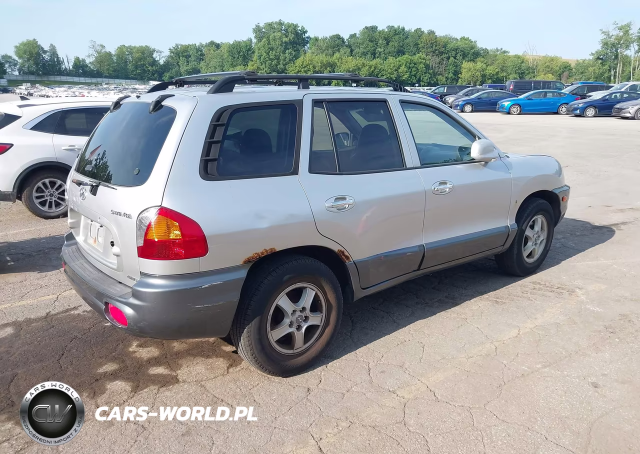 2001 Hyundai Santa Fe 2.7L V6 Gls-2.7L V6 Lx VIN:KM8SC83D91U010397 - 4