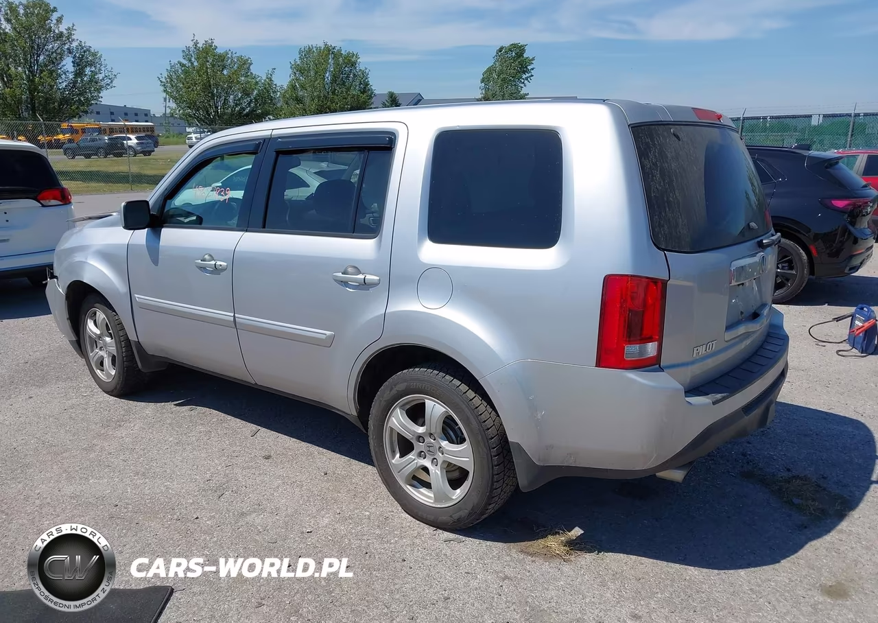 2013 Honda Pilot Ex-L VIN:5FNYF4H50DB075751 - 3