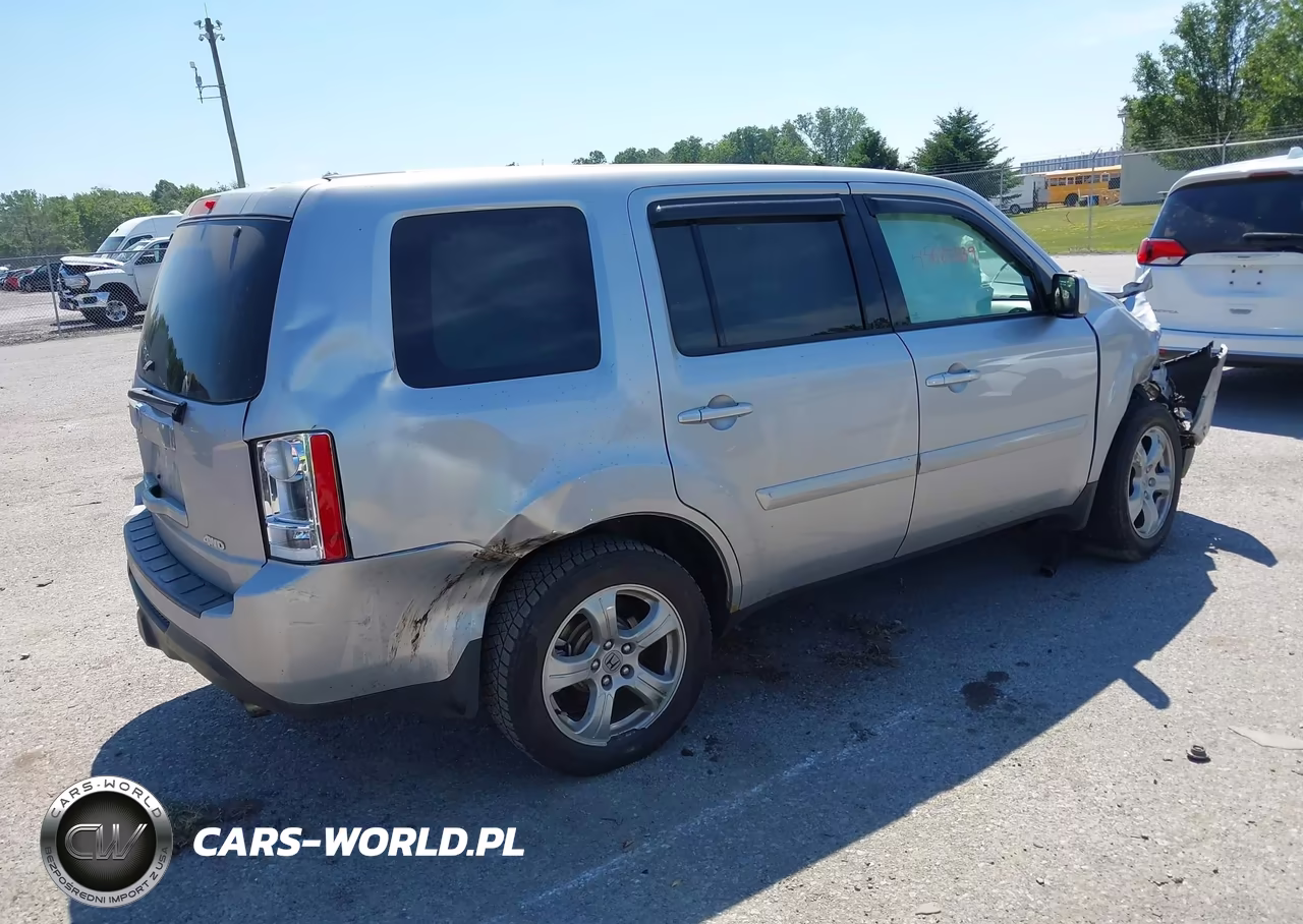 2013 Honda Pilot Ex-L VIN:5FNYF4H50DB075751 - 4